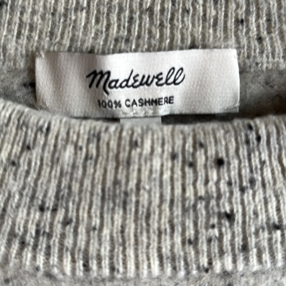 Madewell 100% Cashmere, Mock neck sweater, Size SM - Picture 2 of 5